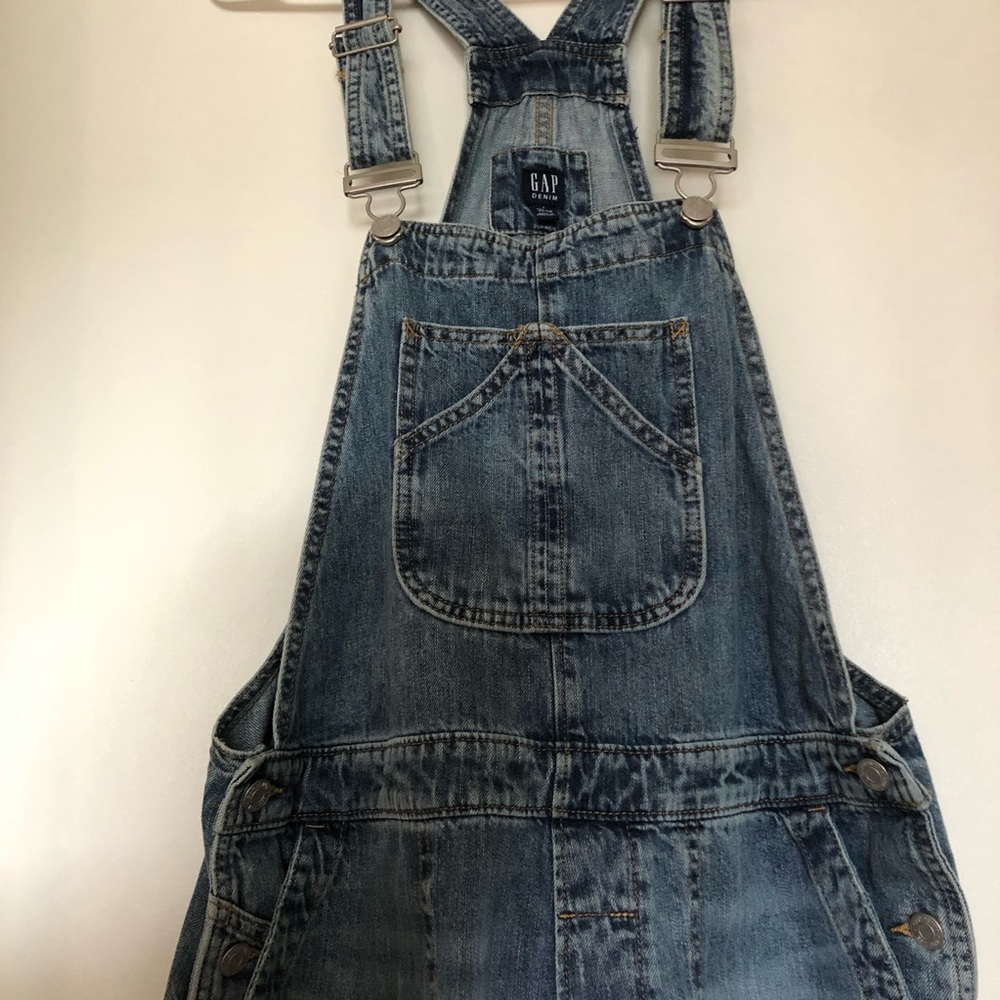 Gap denim overalls